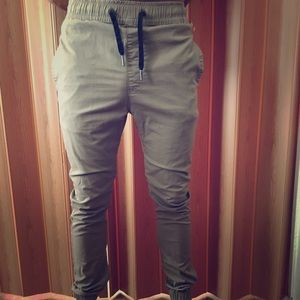 ZANEROBE sureshot joggers in tan color